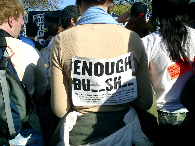 Enough Bu__sh__
