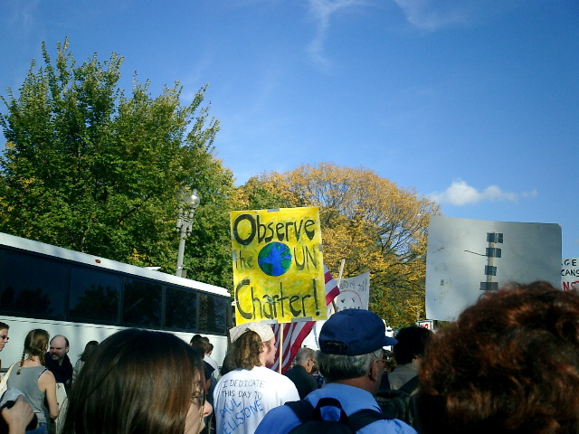 Observe the UN Charter!