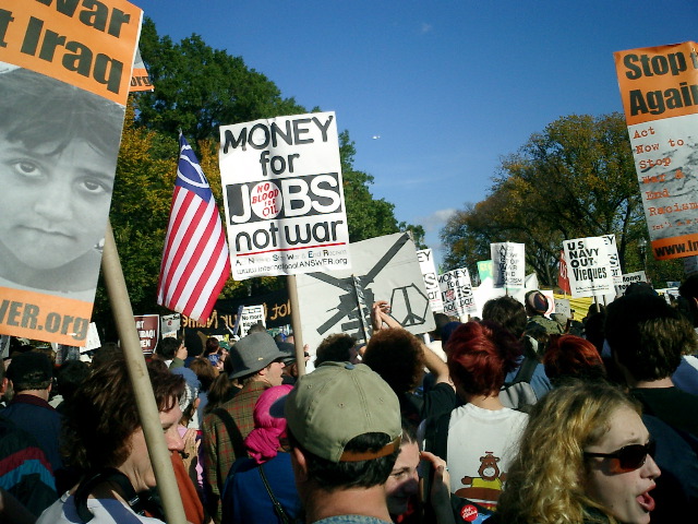 Money for Jobs, not War